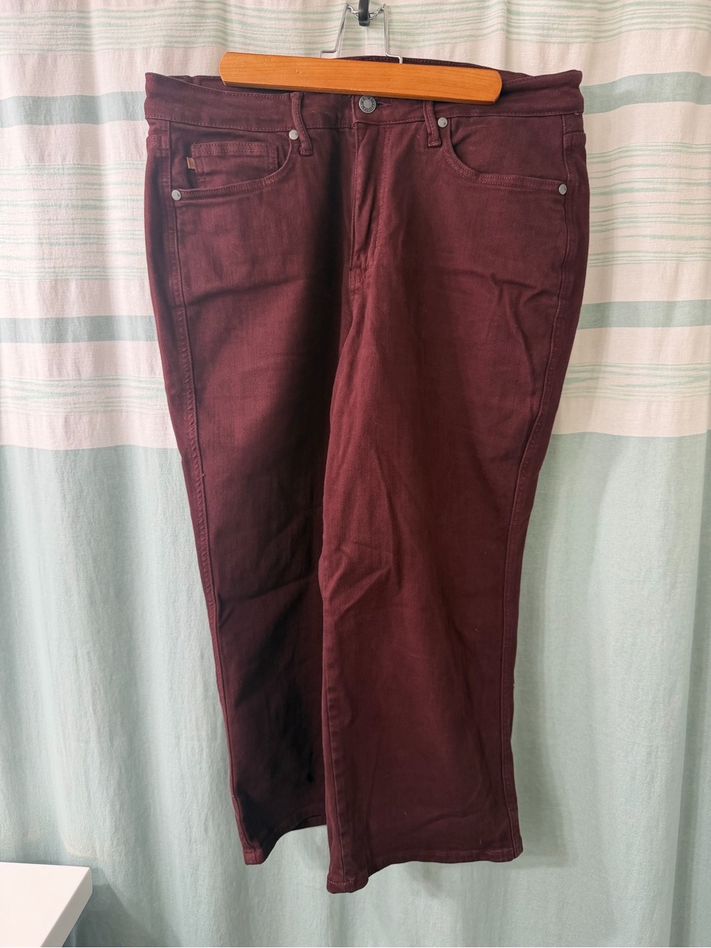 Judy blue wide leg crop
